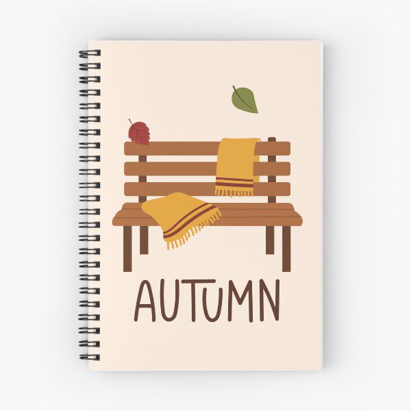 Item preview, Cozy Autumn Park Bench Cozy Blanket  designed and sold by BetweenForms.