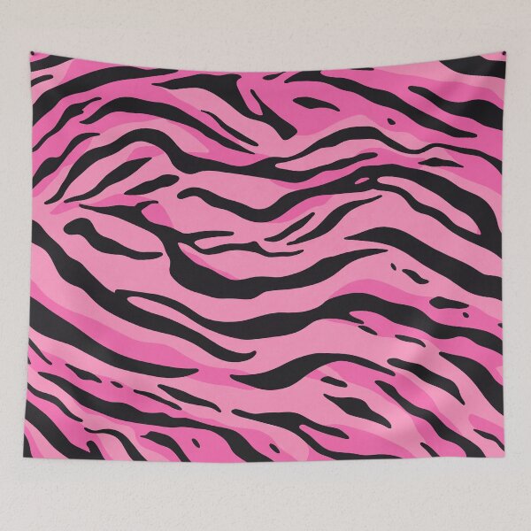 Artikelvorschau, Rosa Tigerstreifen entworfen und verkauft von tonymagnerart.