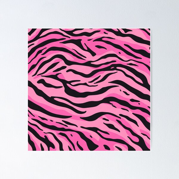 Artikelvorschau, Rosa Tigerstreifen entworfen und verkauft von tonymagnerart.