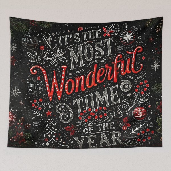 Item preview, It’s the Most Wonderful Time of the Year Christma designed and sold by Fei Long Design Hub.