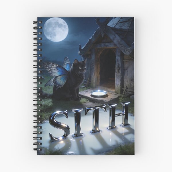 Item preview, Ghost Sith Cat Print designed and sold by Lichentroupe63.