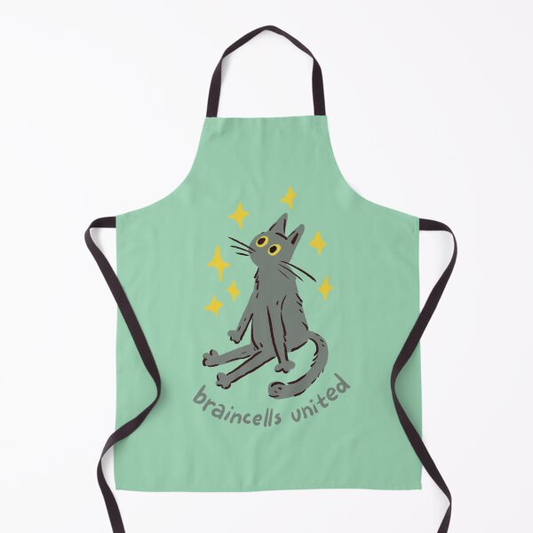 Item preview, Braincells United Light Gray Cat designed and sold by DanuskaArt.