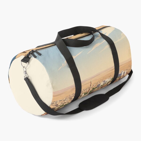 Item preview, Khartoum Sudan Vintage Travel Art – Nile Confluence & Desert Capital designed and sold by Bomax121.