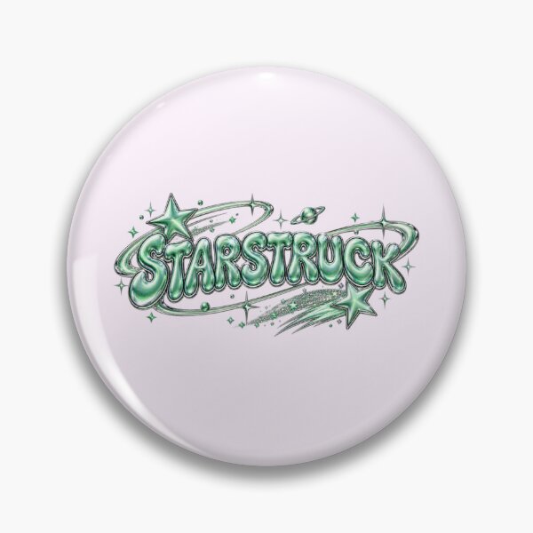 Item preview, Starstruck Mint Chrome Bubble Text designed and sold by Inkworksbyshery.