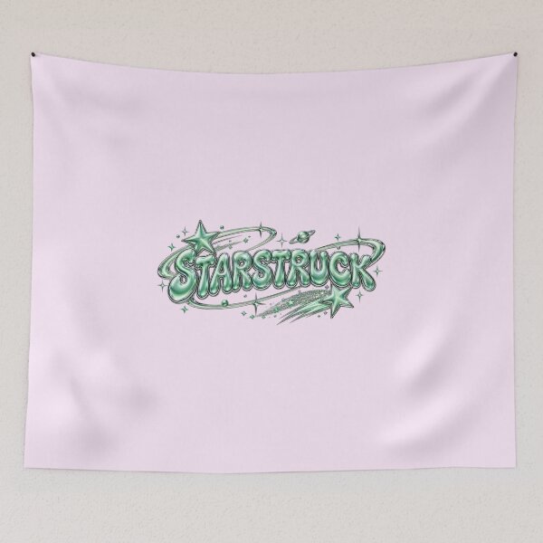 Item preview, Starstruck Mint Chrome Bubble Text designed and sold by Inkworksbyshery.