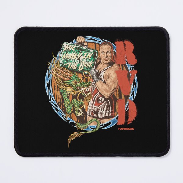 Item preview, RVD Money in the Bank Dragon — Wrestling Graphic Tee designed and sold by FANMADEBKK.