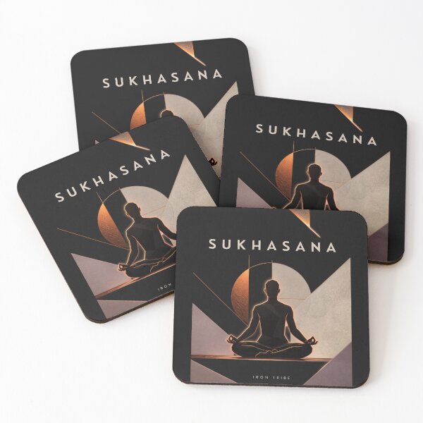 Item preview, Yoga Sukhasana Cross-Legged Pose – Seated Meditation Yoga designed and sold by Sparkofart07.