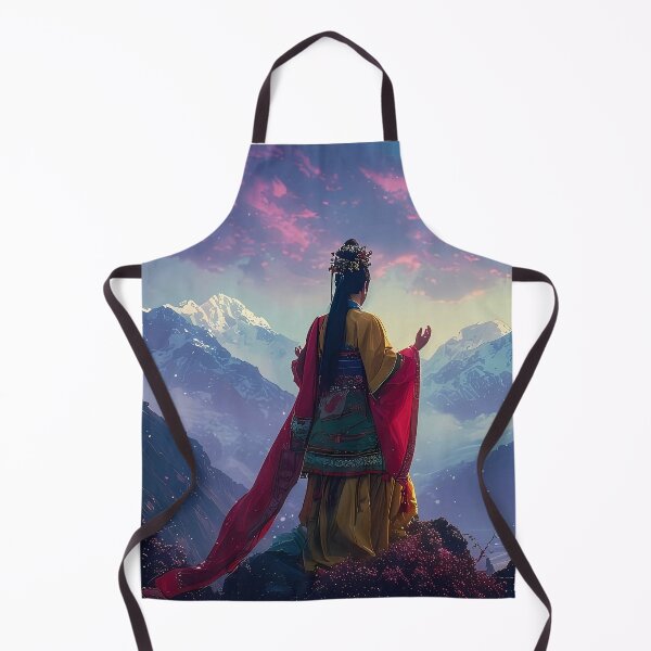 Item preview, Himalayan Zen Landscape — Meditation and Serenity designed and sold by Schoenenwald — Art Japonais, Zen & Nature.