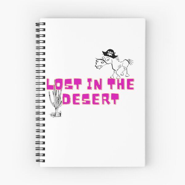 Item preview, Funny Desert Pirate Horse Lost In Desert Cartoon Art designed and sold by NourArtCorner.