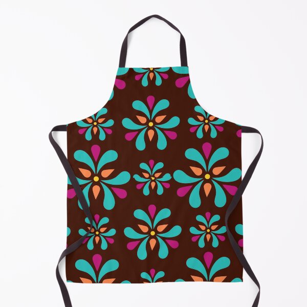 Item preview, Retro Mid Century Floral Tile Pattern designed and sold by Jyoti Digital Artist.