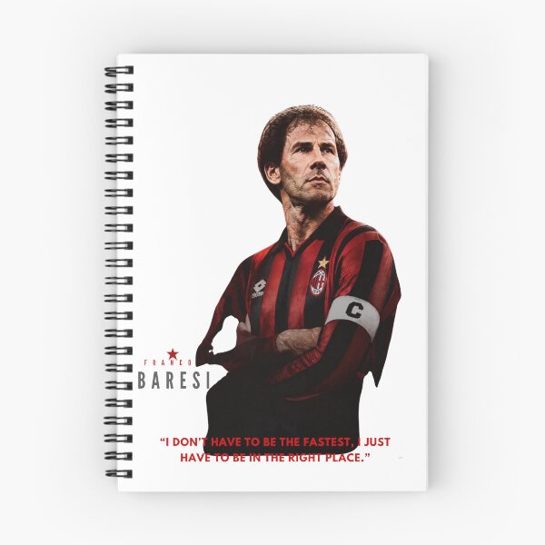 Item preview, Franco Baresi Legend Quote AC Milan Vintage Football Art designed and sold by serotonin75114.