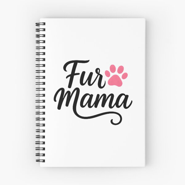 Item preview, Fur Mama Cute Dog Mom Cat Mom Pink Paw Print designed and sold by Photo-Sphere101.