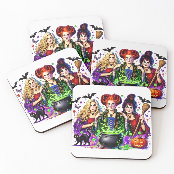 Item preview, Vibrant Halloween Witch TVibrant Halloween Witch Trio Stickerrio Sticker. designed and sold by Anime-Clothes1.