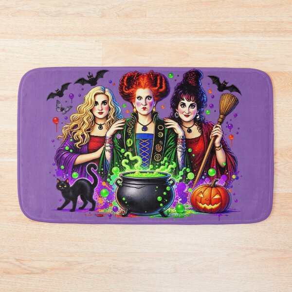 Item preview, Vibrant Halloween Witch TVibrant Halloween Witch Trio Stickerrio Sticker. designed and sold by Anime-Clothes1.