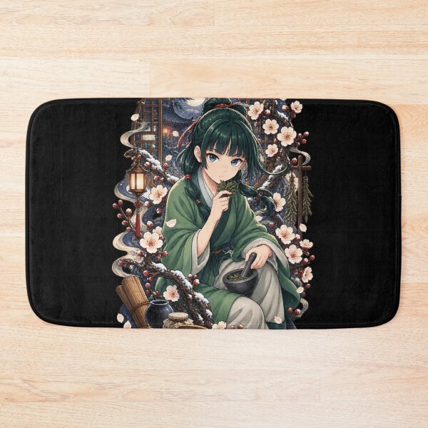Item preview, Maomao The Apothecary Diaries Floral Portrait designed and sold by neezarro.