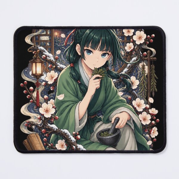 Item preview, Maomao The Apothecary Diaries Floral Portrait designed and sold by neezarro.