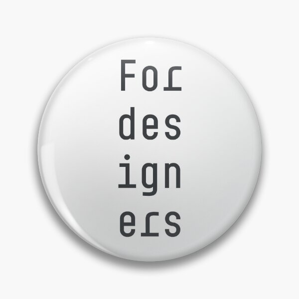 Item preview, Vertical Deconstructed Typography Poster For Designers designed and sold by drTerrens.