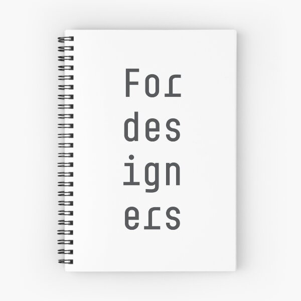 Item preview, Vertical Deconstructed Typography Poster For Designers designed and sold by drTerrens.