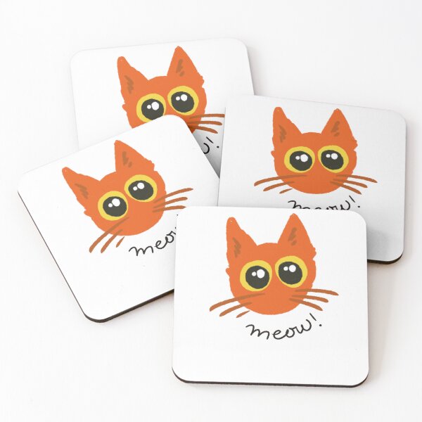 Item preview, Cute Eyes Ginger Cat designed and sold by DanuskaArt.