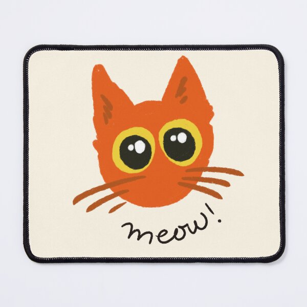 Item preview, Cute Eyes Ginger Cat designed and sold by DanuskaArt.