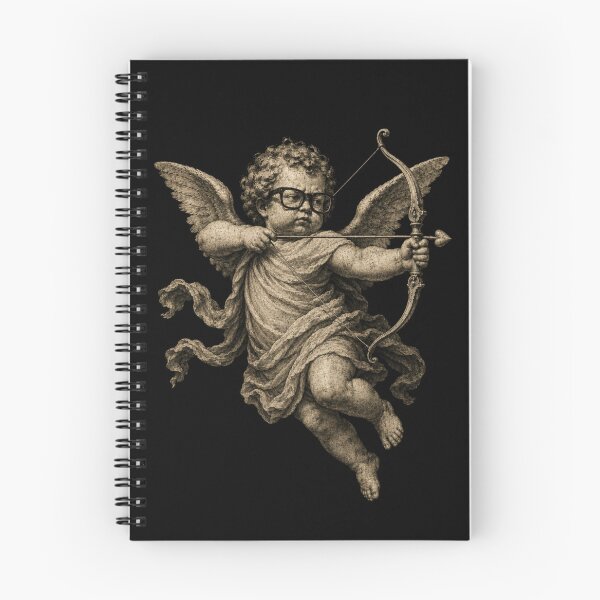 Item preview, Cross-Eyed Cupid With Glasses – Vintage Classical Art. designed and sold by SaraSumi.