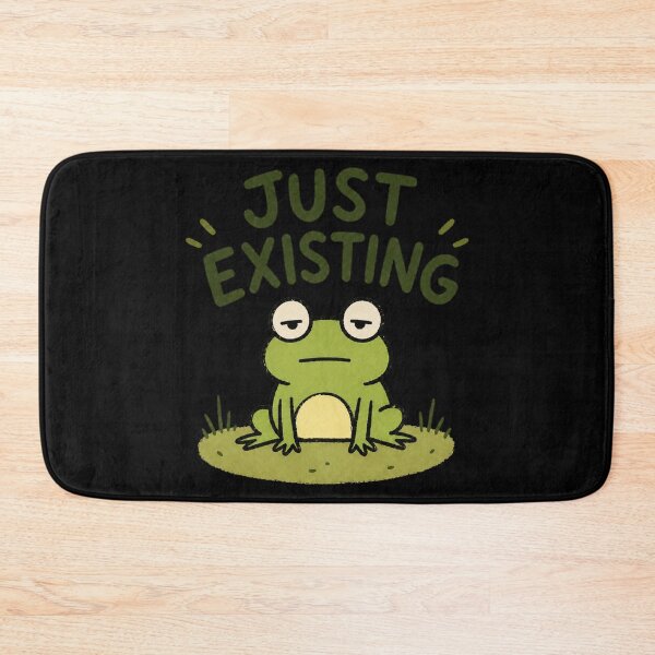 Item preview, Just Existing Frog Low Energy Meme designed and sold by LOL-N-LIFESTYLE.