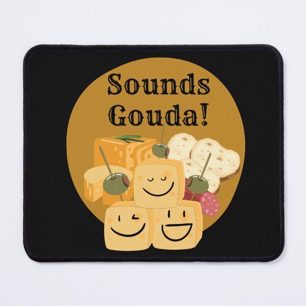 Item preview, Cheesy Charcuterie Board Pun designed and sold by LisaLousPuns.