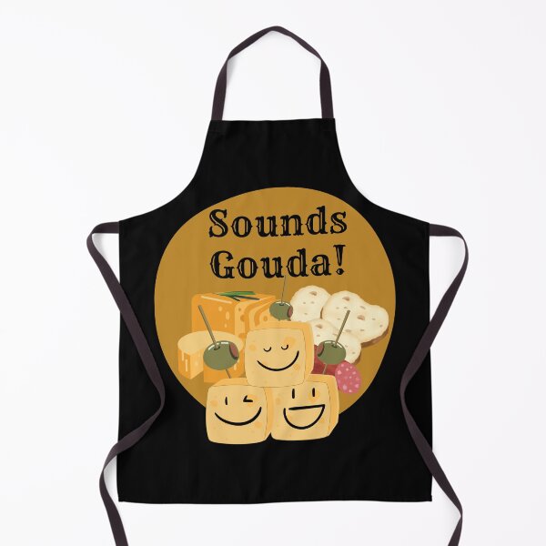Item preview, Cheesy Charcuterie Board Pun designed and sold by LisaLousPuns.