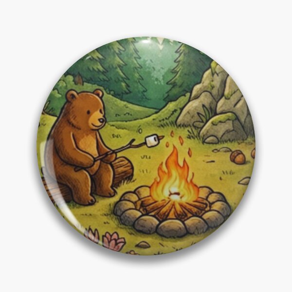 Item preview, I Hate People Take Me Camping Cartoon Forest designed and sold by GabeMountainArt.