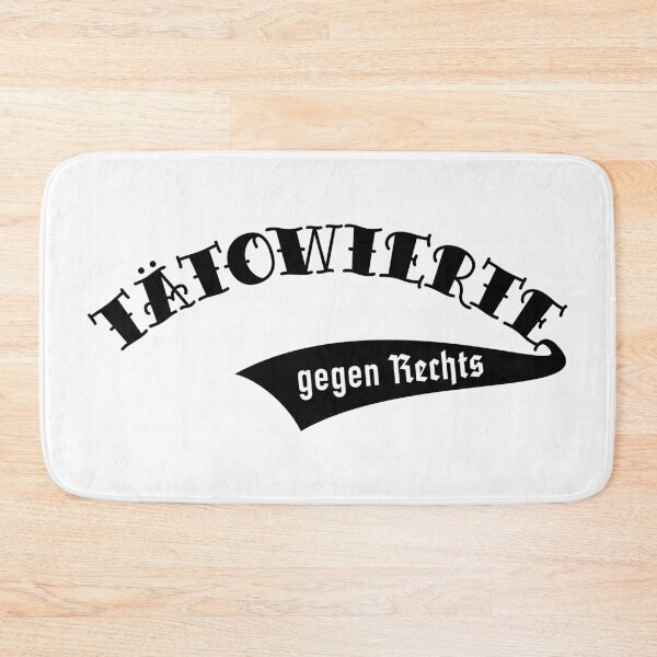 Item preview, Tattooed People Against the Right (Tattoo / Tattoo / Black) designed and sold by Roderix.