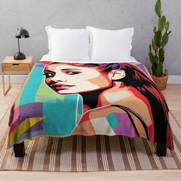 Item preview, Ariana Grande - Retrato de arte pop geométrico designed and sold by DGMaxShop.