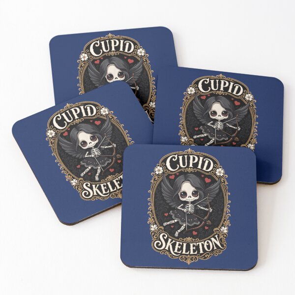 Item preview,  Cupid Skeleton Gothic Love designed and sold by otakekaiten66.