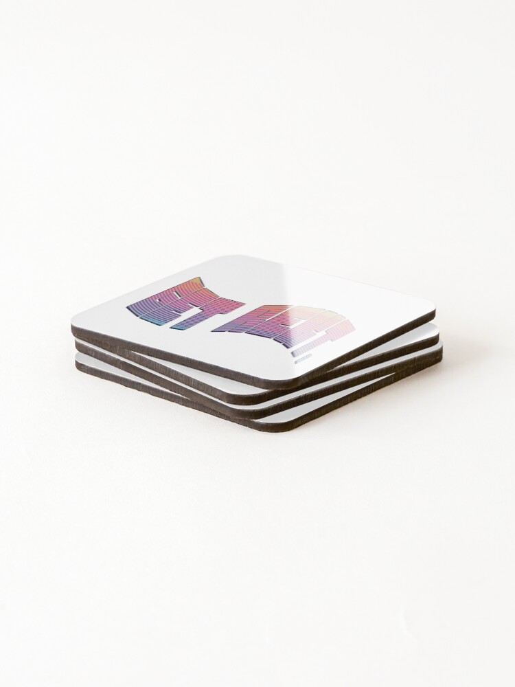 Thumbnail 4 of 5, Coasters (Set of 4), Get Rekt. designed and sold by JWUrbanThreadz.