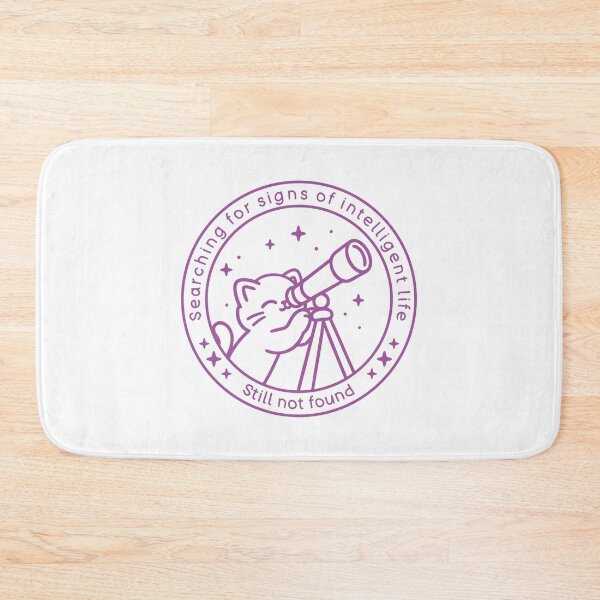 Item preview, Cat Looking Through Telescope designed and sold by MySimpleFlow.