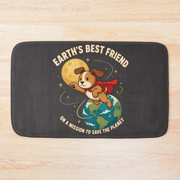 Item preview, Earth’s Best Friend – Superhero Dog Saves the Planet designed and sold by HOUSE OF TIST.