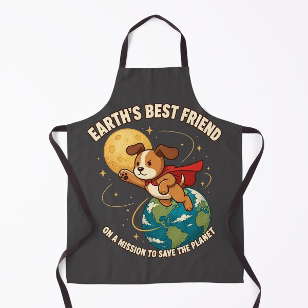 Item preview, Earth’s Best Friend – Superhero Dog Saves the Planet designed and sold by HOUSE OF TIST.