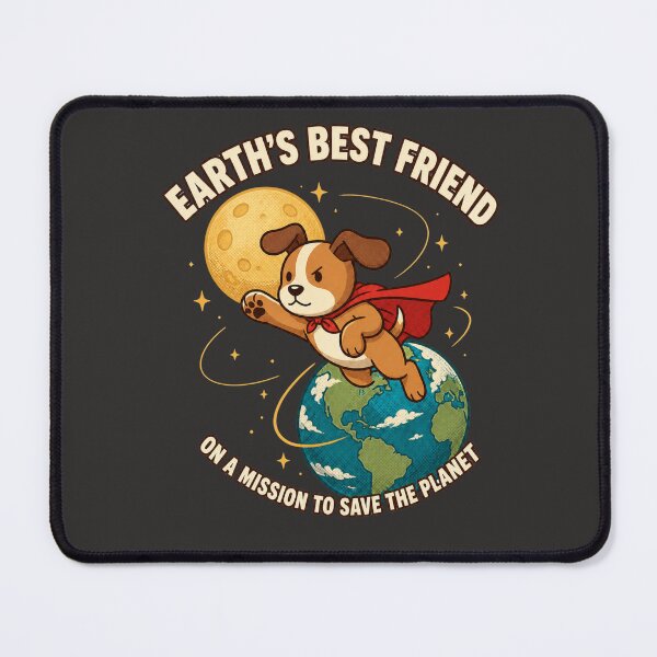Item preview, Earth’s Best Friend – Superhero Dog Saves the Planet designed and sold by HOUSE OF TIST.