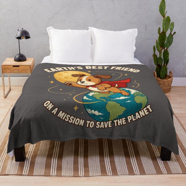 Item preview, Earth’s Best Friend – Superhero Dog Saves the Planet designed and sold by HOUSE OF TIST.