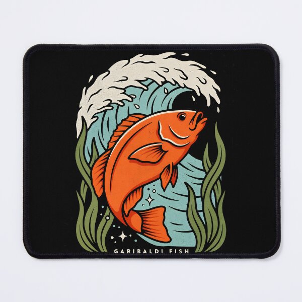Item preview, Garibaldi Fish California Pacific Ocean Fishhead designed and sold by Redgiant87x.