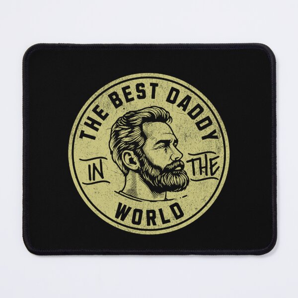 Item preview, Best Daddy In The World Father's Day Badge Design designed and sold by chris-ellis-art.