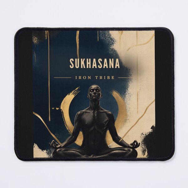 Item preview, Yoga Sukhasana Cross-Legged Pose – Seated Meditation Yoga designed and sold by Sparkofart07.