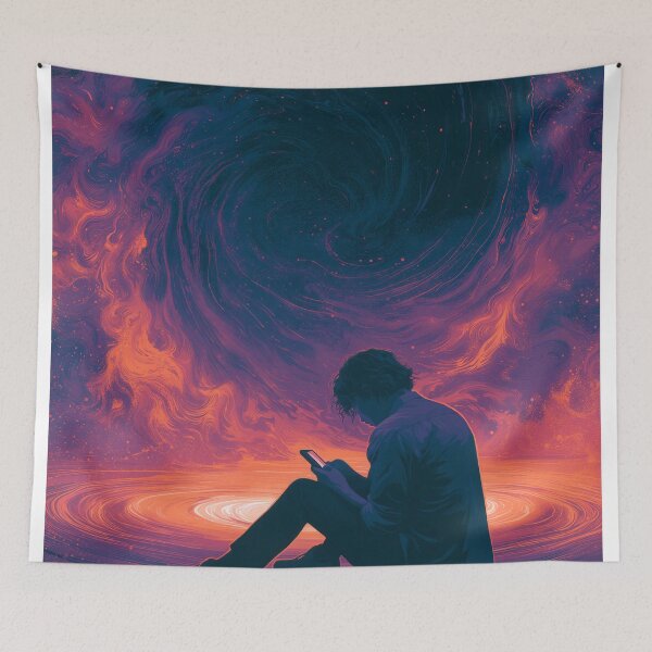 Item preview, The Silence Behind the Screen designed and sold by oanaunciuleanu.
