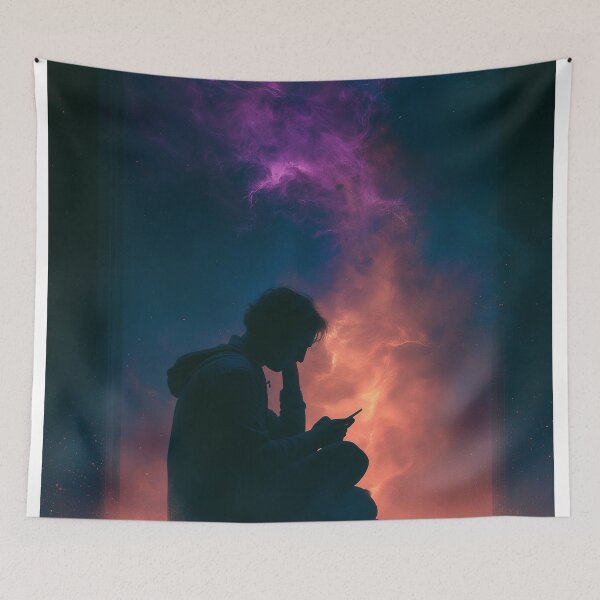 Item preview, The Silence Behind the Screen designed and sold by oanaunciuleanu.