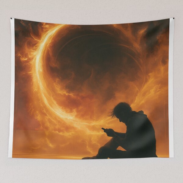 Item preview, The Silence Behind the Screen designed and sold by oanaunciuleanu.