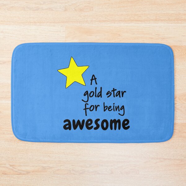Item preview, A Gold Star For Being Awesome designed and sold by glowdesigns.