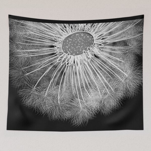 Item preview, Macro dandelion botanical art designed and sold by FoxPix.