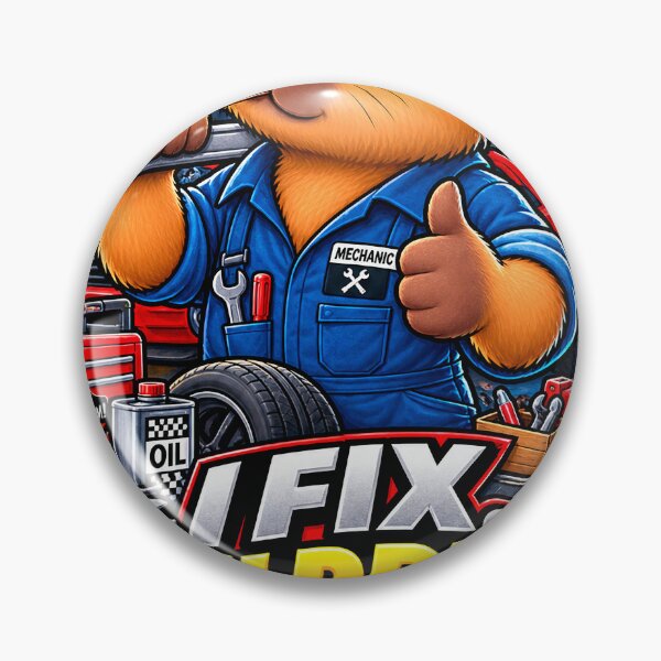 Item preview, Capybara Mechanic – I Fix You Drive – Funny Car Mechanic designed and sold by ACGIMPRESIONES.