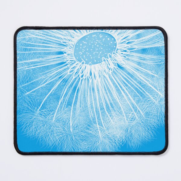 Item preview, Blue dandelion botanical art designed and sold by FoxPix.
