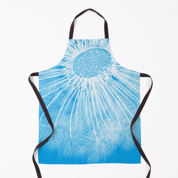 Item preview, Blue dandelion botanical art designed and sold by FoxPix.