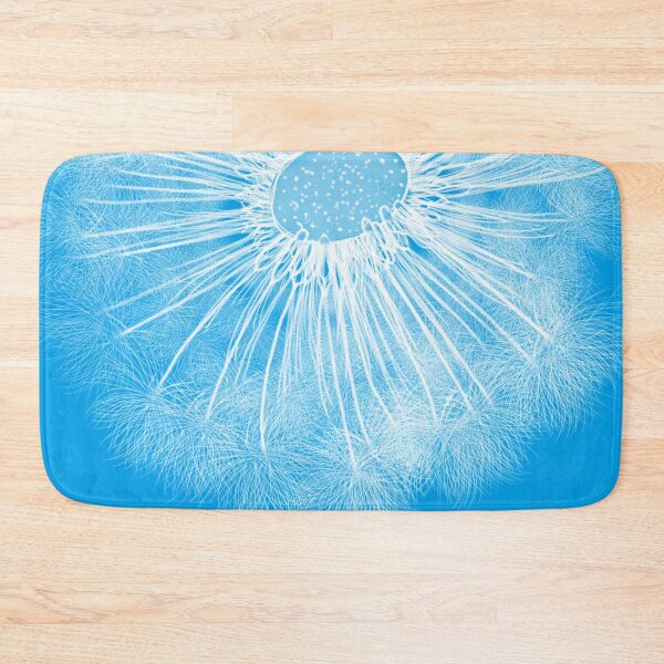 Item preview, Blue dandelion botanical art designed and sold by FoxPix.